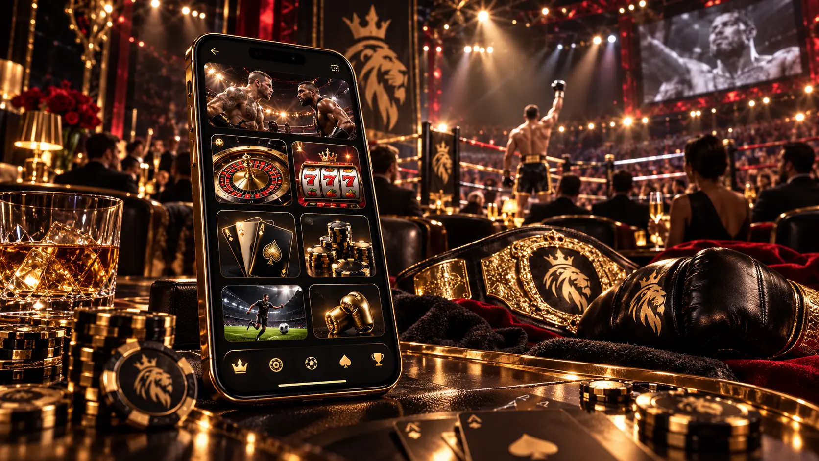 Glorion Casino sur mobile — machines à sous, casino live et paiements depuis un smartphone