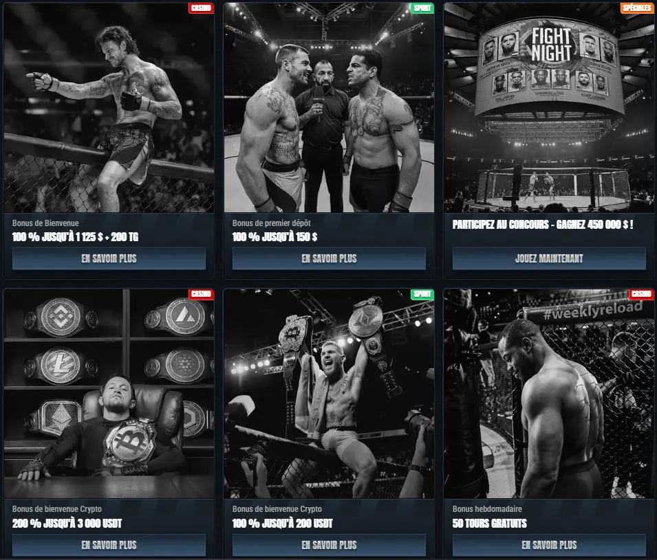 Promotions Glorion Casino — bonus de bienvenue, rechargements, cashback et campagnes récurrentes